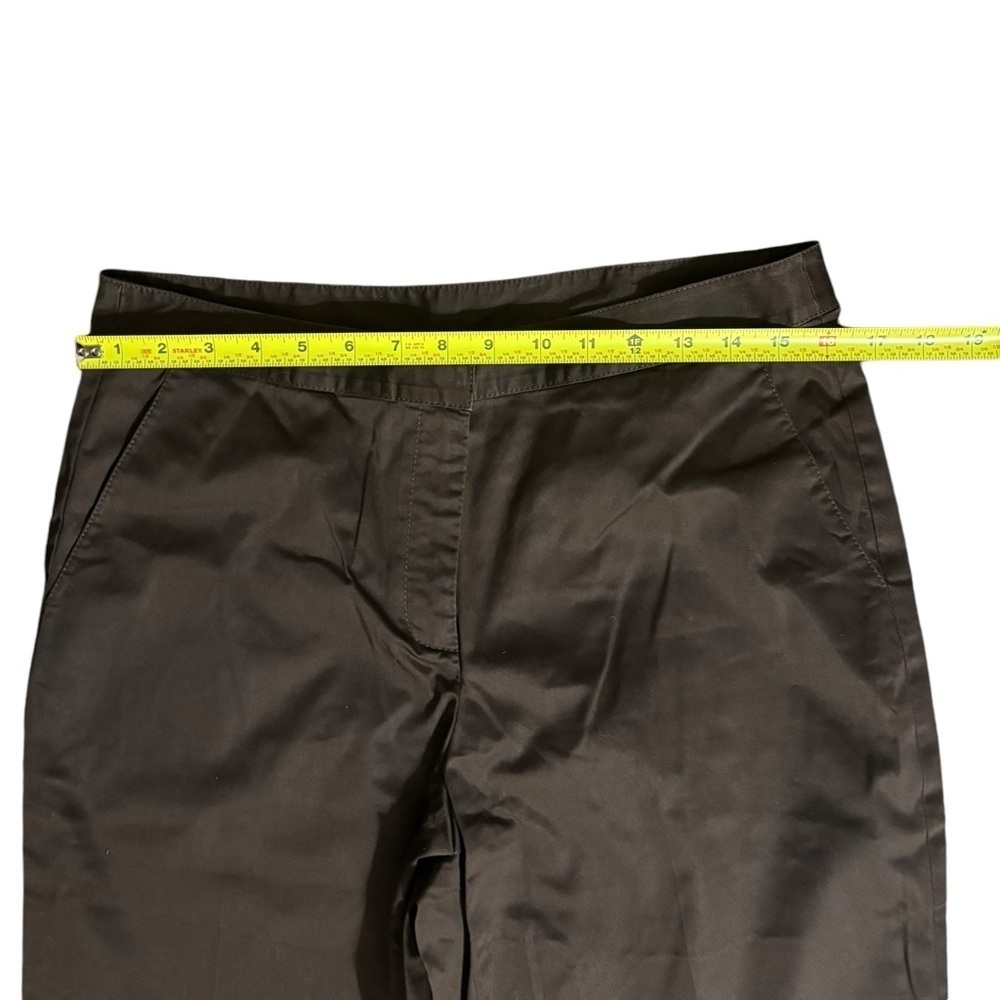 ST. JOHN BROWN PANTS size 10 - Picture 9 of 9